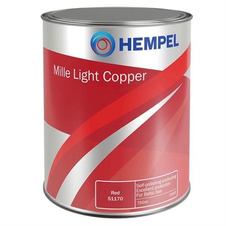 Mille Light Copper 0,75L Svart Hempel